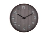Wall clock Pure medium walnut wood - afbeelding 2
