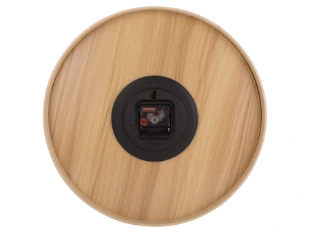 Wall clock Pure wood grain medium moss green - afbeelding 3