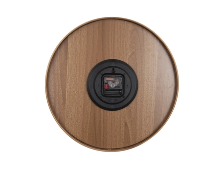 Wall clock Pure wood grain sand brown - afbeelding 3
