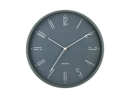 Wall clock Regal Numbers jungle green - afbeelding 2