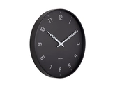 Wall clock Stark iron matt black - afbeelding 1