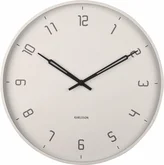 Wall clock Stark iron matt warm grey - afbeelding 1
