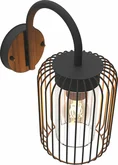 Wandlamp rond Ovaal spaak ip44 - afbeelding 1