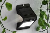 Wandlamp solar zwart met bewegingsensor 10x8x16cm ww - afbeelding 2