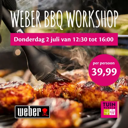 Weber BBQ workshop (TuinWereld Wijchen)