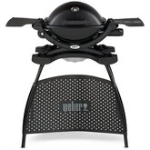 Weber Q® 1200 met onderstel Gasbarbecue Black - afbeelding 1