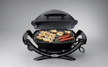 Weber® Q® 1400 Elektrische barbecue Dark Grey - afbeelding 3