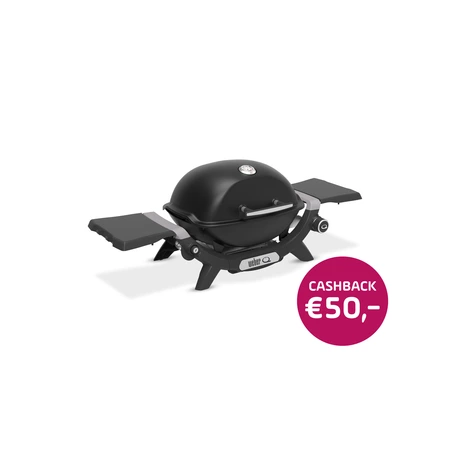 Weber Q1200N gasgrill zwart - afbeelding 2
