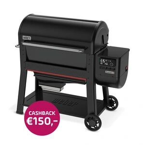 Weber Searwood 600 XL Pelletbarbecue, Black - afbeelding 1