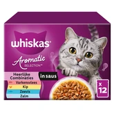 Whiskas 1+ Aroma Fusion maaltijdzakjes multipack 12x85g