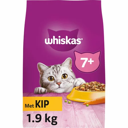 Whiskas droog senior kip 1,9kg - afbeelding 2