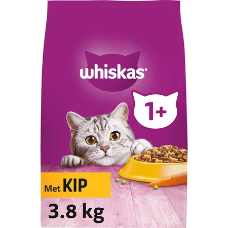 Whiskas Kattenbrokken 1+ kip - 3,8 kg - afbeelding 2
