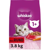 Whiskas Kattenbrokken 1+ rund - 3,8 kg - afbeelding 2