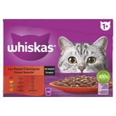Whiskas pouch adult saus classic selectie mp 12x85gr