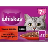 Whiskas pouch senior saus classic selectie mp 12x85gr - afbeelding 2