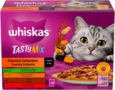 Whiskas Tasty Mix In Saus Multipack Lam Gevogelte Rund 12x85 g
