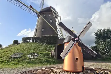 Wijchense Molen kerstbal - Wijchen - afbeelding 4