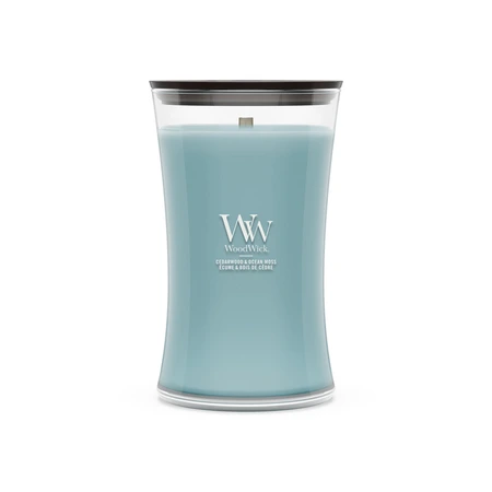 WoodWick Cedarwood & Ocean Moss Large Candle