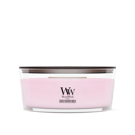 WoodWick Cherry Blossom & Vanilla Ellipse Candle