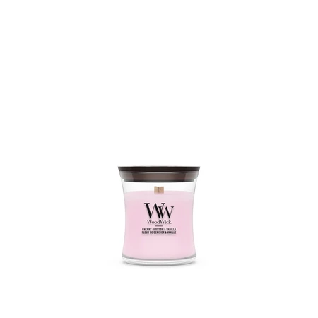 WoodWick Cherry Blossom & Vanilla Mini Candle