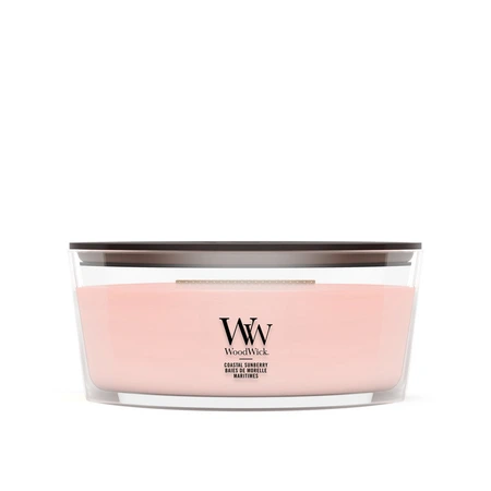 WoodWick Coastal Sunberry Ellipse Candle