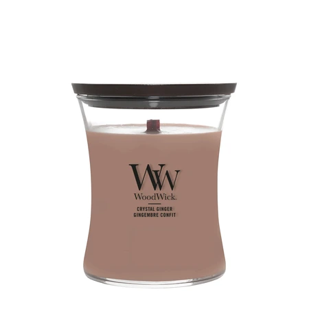 WoodWick Crystal Ginger Medium Candle