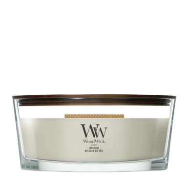 Woodwick Fireside Ellipse Kaars