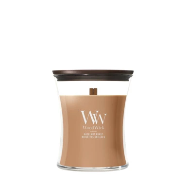 WoodWick Hazelnut Roast Medium Candle