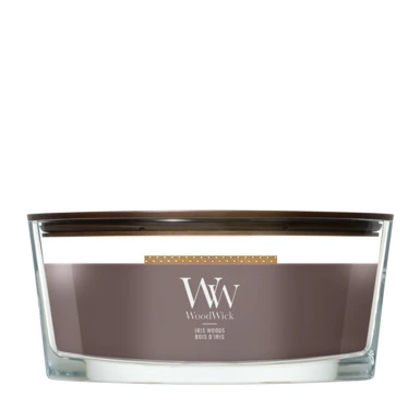 WoodWick Iris Woods Ellipse Candle