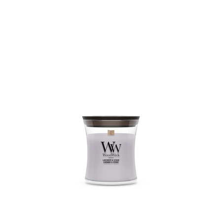 WoodWick Lavender & Cedar - Mini Geurkaars