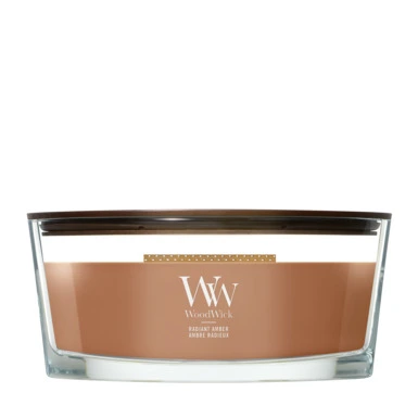 WoodWick Radiant Amber Ellipse Candle