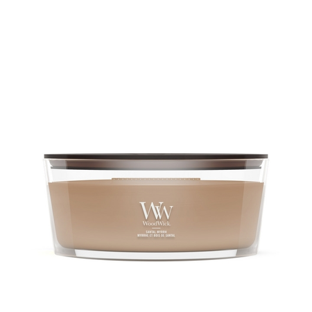 WoodWick Santal Myrrh Ellipse Candle