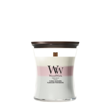 WoodWick Trilogy Floral Blossoms Medium Candle
