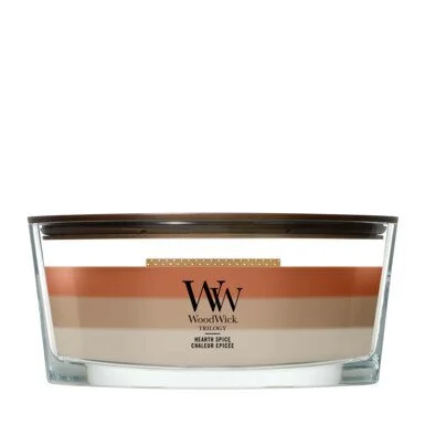 WoodWick Trilogy Hearth Spice Ellipse Candle