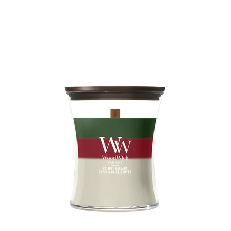 WoodWick Trilogy Holiday Garland Medium Candle