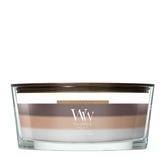 WoodWick Trilogy Radiant Cashmere Ellipse Candle