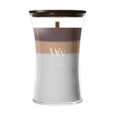 WoodWick Trilogy Radiant Cashmere Large Candle