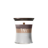 WoodWick Trilogy Radiant Cashmere Medium Candle