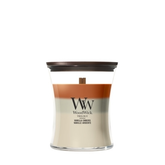 WoodWick Trilogy Vanilla Embers Medium Candle