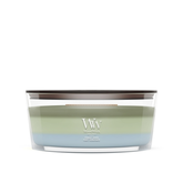 WoodWick Trilogy Verdant Woods Ellipse Candle