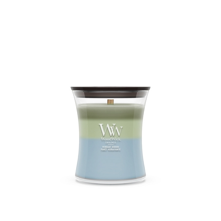 WoodWick Trilogy Verdant Woods Medium Candle