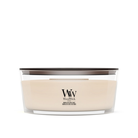 WoodWick Vanilla & Sea Salt Ellipse Candle