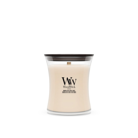 WoodWick Vanilla & Sea Salt Medium Candle