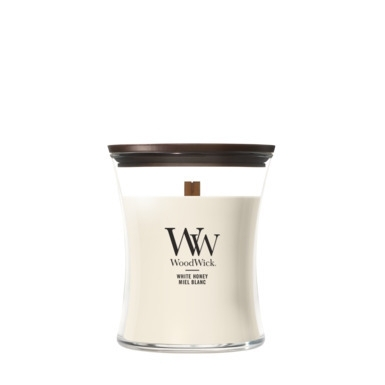 WoodWick White Honey Medium Candle
