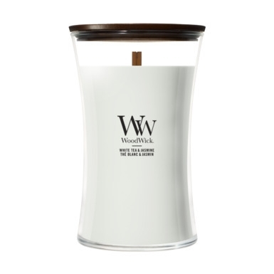 WoodWick White Tea & Jasmine Large Candle