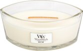 WoodWick White Teak Ellipse Candle