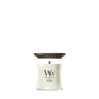 WoodWick White Teak Kleine Kaars
