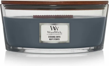WoodWick Evening Onyx Ellipse Candle