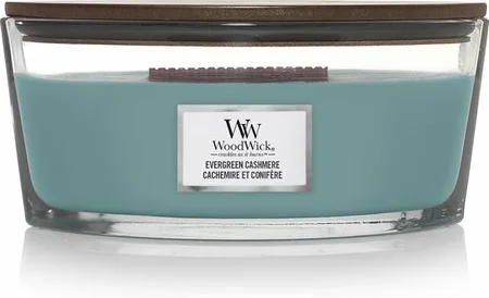 WoodWick Evergreen Cashmere Ellipse Candle