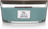 WoodWick Evergreen Cashmere Ellipse Candle